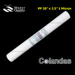 ไส้กรองน้ำ PP (Sediment) 20 นิ้ว x 2.5 นิ้ว 1 Micron Colandas