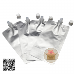 ถุงซองพลาสติกสีเงินแบบมีฝาปิดด้านบน(แบบซีลปิดก้น) (คลิกเพื่อเลือกขนาด)