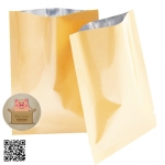 ซองฟอยล์สีครีม100 ชิ้น (คลิกเพื่อเลือกขนาด)