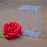 กล่องสี่เหลี่ยมพลาสติกใส pvc 1 ชิ้น (คลิกเพื่อเลือกขนาด)