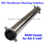 กระบอกเปล่าใส่ไส้กรอง RO Vessel 4"x40" RO 4040 Membrane Housing Stainless (ราคารวมค่าขนส่ง NIM Express)