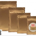 ซองซิปล็อคสีทอง 100 ชิ้น (คลิกเพื่อเลือกขนาด)