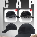 หมวกตีนตุ๊กแก (K0070) ดำ