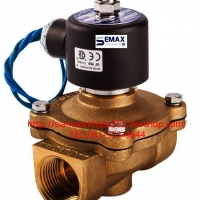 UW-25-220V Solenoid valve 2/2 Size 1" ไฟ 220V Pressure 0-8 bar แบบ NC ใช้กับ น้ำ ลม น้ำมัน ทนทานราคาถูก ส่งฟรีทั่วประเทศ