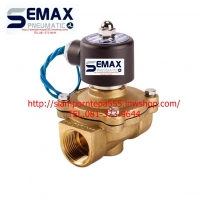 UW-20-12DC Solenoid valve 2/2 Size 3/4" ไฟ 12DC Pressure 0-8 bar แบบ NC ใช้กับ น้ำ ลม น้ำมัน ทนทานราคาถูก ส่งฟรีทั่วประเทศ