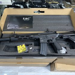 E&C 108 S2 : HK416 RAHG 10.5" สีดำ บอดี้โลหะ Gen 2