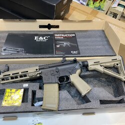 E&C 640 S4 : M4 URGI MK8 7นิ้ว สีทราย บอดี้โลหะ Gen 4 (QD 2.0)