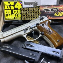 RETAY บาเรทต้า MOD 92 ซาติน ด้าม ไม้