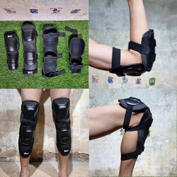 [0101][พร้อมส่ง] อุปกรณ์ป้องกัน แข้ง ศอก สำหรับ ollie สเก็ตบอร์ด กันบอร์ดฟาดแข้ง กีฬาผาดโผน