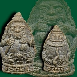 พระยาพาลี ผู้ชนะ เนื้อ : ผงเทพประทาน (สีขาว)