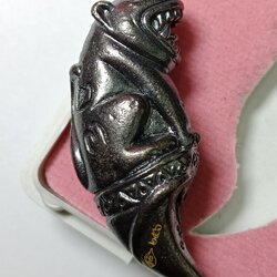 พญาสมิงดำ เนื้อ : ชนวนบังบด อุดว่านเครือร้อยปลาตัวผู้ ตัวเมีย