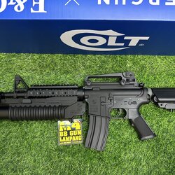 E&C x Cybergun -707 S4 M4 Ris + M203