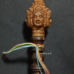 คฑาพรหม เนื้อ : สำริด (ไม้ตาล)