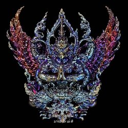 พญาครุฑชินวโร เนื้อ : ทองแดงพราวรุ้ง