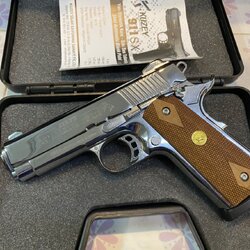 KUZEY M1911 ลาย Government ลำกล้อง 4" เงินเงา