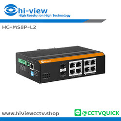 Gigabit Poe Switch 8 Port รุ่น HR-8PG2F-L2AI