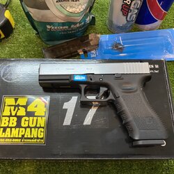 WE Glock17 Gen3 – สีเงิน