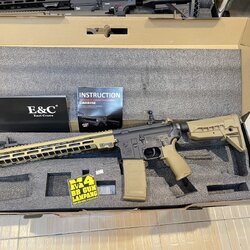 E&C 646 S2 : M4 URGI MK14 สีทราย 13.5นิ้ว บอดี้โลหะ Gen 2 (QD 1.0)