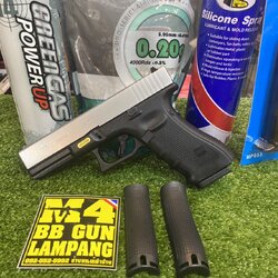 WE G17 Glock 17 Gen4 - สีเงิน