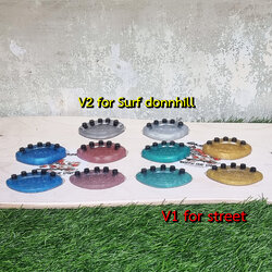 [0302] หินเบรกไฟลุก ติดแผ่นไม้สเก็ตบอร์ด ยกหน้าไม่มีหงาย ป้องกันบอร์ดเป็นรอย brake Tail guard