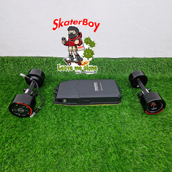0400 ชุด DIY สเก็ตบอร์ดไฟฟ้า[รับประกัน6เดือน] Maxfind 2มอเตอร์ เปลี่ยนแบตได้ custom electric skateboard