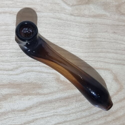 [1006] ท่ออเนกประสงค์ glass pipe ทรงดี ยาว 15cm กรองดอกไม้ หลายรู