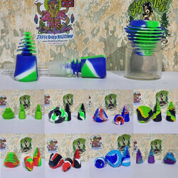 [1003] จุก Silicone set 3ชิ้น 2ขนาด 50/30mm ปิดขวดแก้ว หลอดแก้ว ทำความสะอาด กันน้ำหก