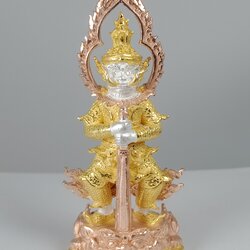 ท้าวเวสสุวรรณ เนื้อ : สามกษัตริย์. (ชุบ เงิน ทอง นาค)