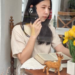  Leather card x neck strap (black colors) case 