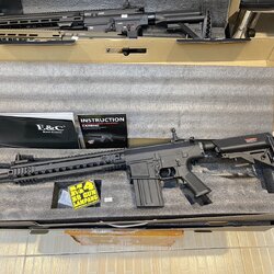 E&C 911 S2 : SR25 ECC URX3 Carbine บอดี้โลหะ Gen 2