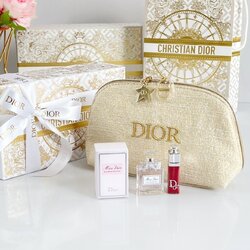 Miss Dior Blooming Bouquet Miniature Set 3 Pcs. (Perfume , lip Gloss & Trousese Pouch)