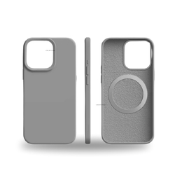  Silicone premium with magsafe case (charcoal colors) 
