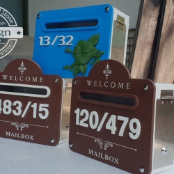 จัดส่งตู้ไปรษณีย์หินทราย วินเทจสวยๆ ลูกค้า3ราย