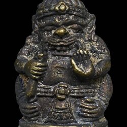 พญาพาลีหล่อโบราณ เนื้อ : สัมฤทธิ์หล่อโบราณเทดินไทย