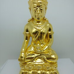 พระยอดขุนพล เนื้อ : สำริด (ปิดทองแท้)