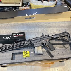 E&C 203 S2 : M110A1 สีดำ บอดี้โลหะ Gen 2