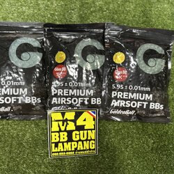 ลูกกระสุน Goldenball 0.28 ลูกแก้ว 6mm (1,000 นัด)