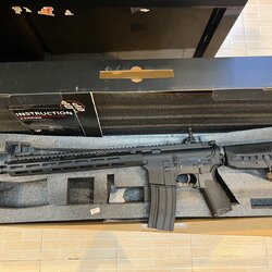 E&C 332 S1 M-BK : F8 TTI BCM 13" M-Lok สีดำ บอดี้โลหะ