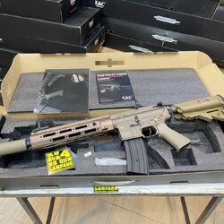 E&C 108 S2 : HK416 RAHG 10.5" สีทราย บอดี้โลหะ Gen 2