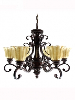 โคมไฟระย้าคลาสสิก 5015-6 ดีไซน์หรู