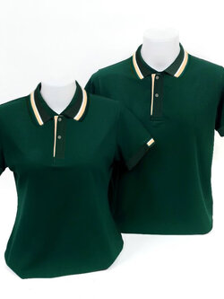 เสื้อโปโล สีเขียวหัวเป็ด
