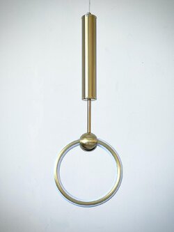 โคมไฟห้อยวงแหวน 9047 สีทอง