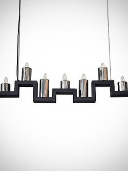 โคมไฟระย้า SD669-7 ทรงขั้นบันได โมเดิร์นสไตล์ เรียบหรูไม่ซ้ำใคร