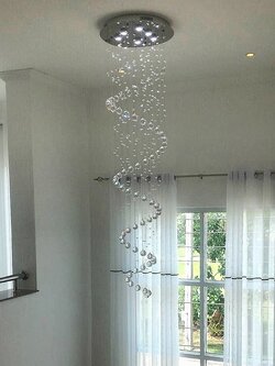 โคมไฟระย้าคริสตัล 6001-6