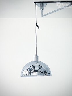 โคมไฟห้อยโมเดิร์น รุ่น 8027 ทรงโครเมียมเงางาม