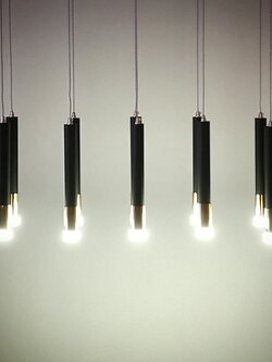 โคมไฟแขวน H501/10 LED ทรงกระบอกโมเดิร์น