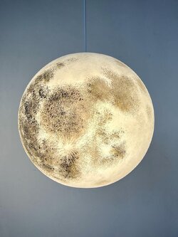 โคมไฟห้อย MOON2-400 ดีไซน์ดวงจันทร์