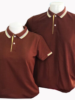 เสื้อโปโล สีน้ำตาล คอฟฟี่ คัลเลอร์