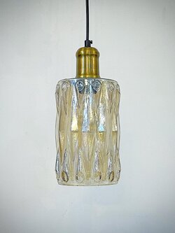 โคมไฟห้อยแก้ววินเทจ 7482 ดีไซน์คลาสสิกแต่งบ้านสวย