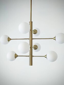 โคมไฟห้อย P805/8 ดีไซน์ร่วมสมัย หรูหราทุกมุมมอง